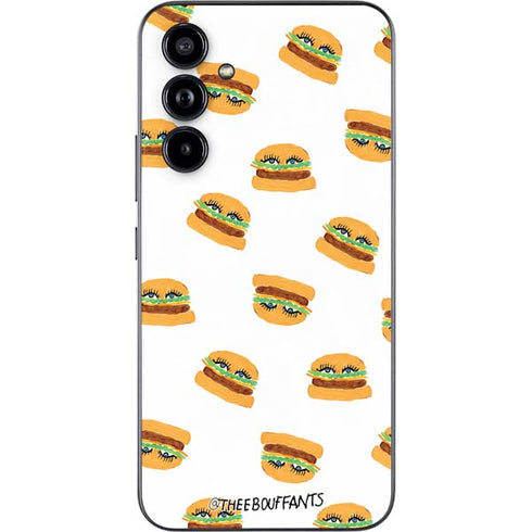Bouffants and Broken Hearts Cute Burgers Galaxy A54 5G Skin